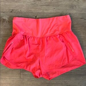 Target Pink Athletic Shorts High-Rise Lightweight with Liner